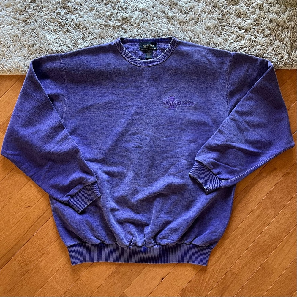 Vintage Crewneck Sweatshirt, 100% cotton, Large